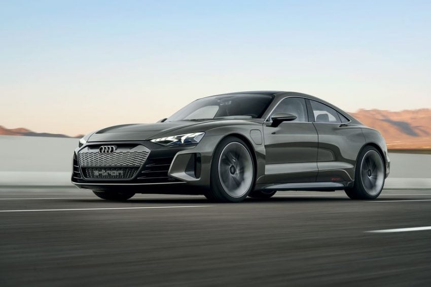 На автомобильной выставке в Лос-Анджелесе Audi представила миру концепт GT e-tron